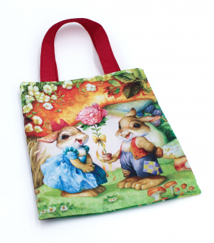 Geschenkbeutelchen Häschenständchen